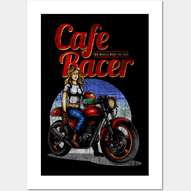 Cafe Racer Wall Art by DesignedByFreaks